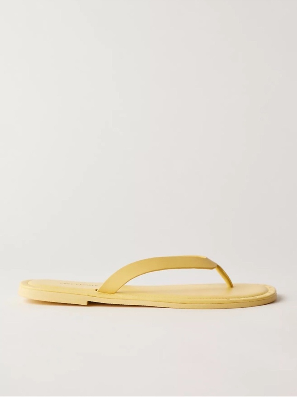 Free People Women's Lemon Studded Sona Leather Thong Sandals—8 - Picture 4 of 9